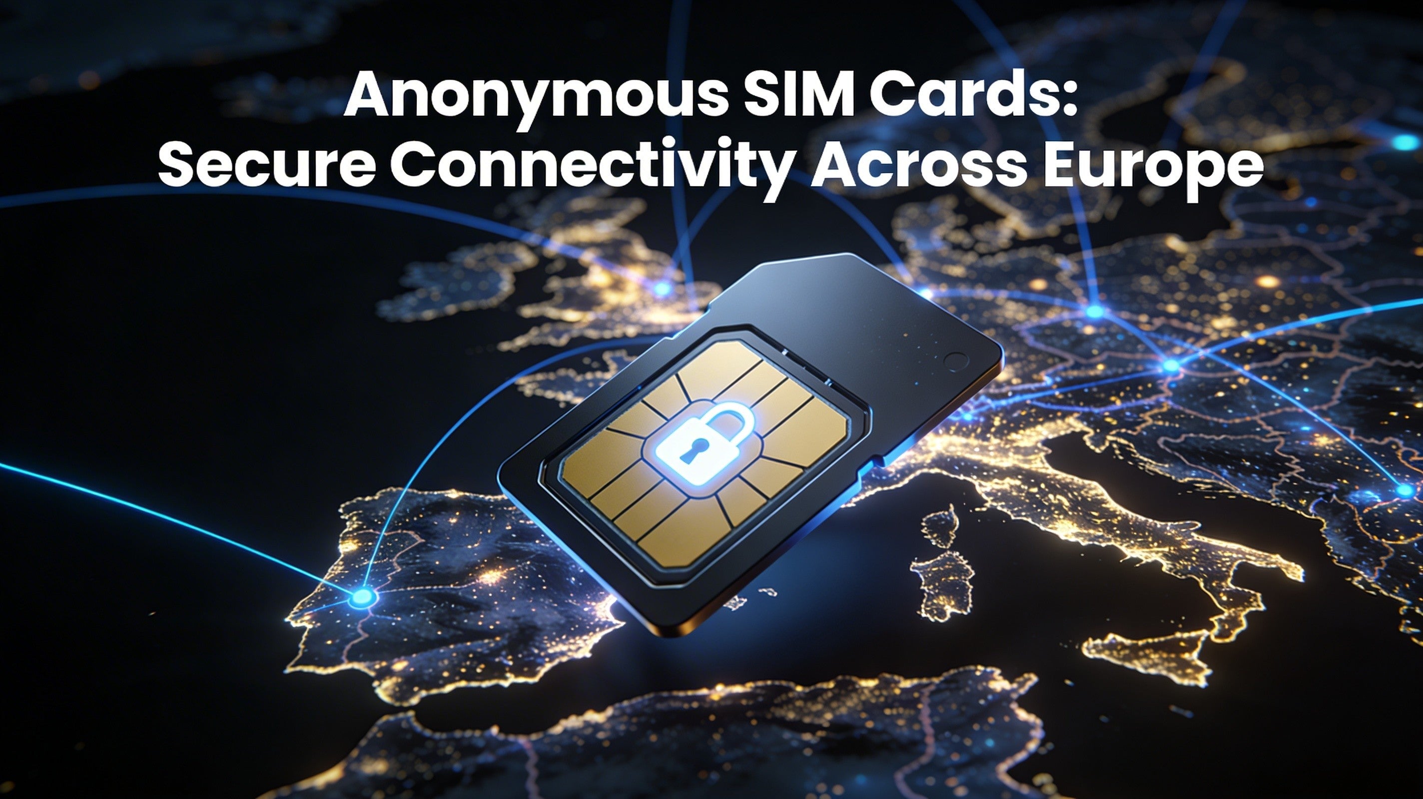 Buy an Anonymous SIM Card for Europe: No ID, No Contracts, 100% Privacy